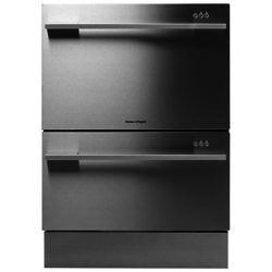 Fisher & Paykel DD60DDFHX7 Built-in Double DishDrawer Dishwasher, Stainless Steel